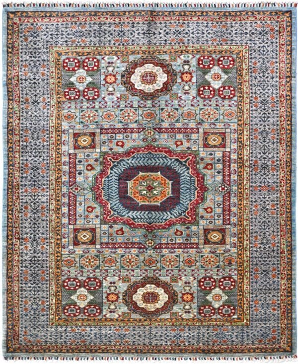 Chob Rang Mamluk Rug 230cm x 170cm / 7ft 7in x 5ft 7in