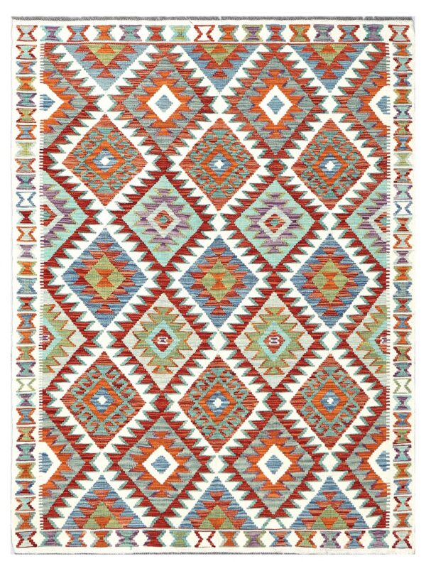 Chobi Maimana Kilim 198cm x 153cm / 6ft 6in x 5ft