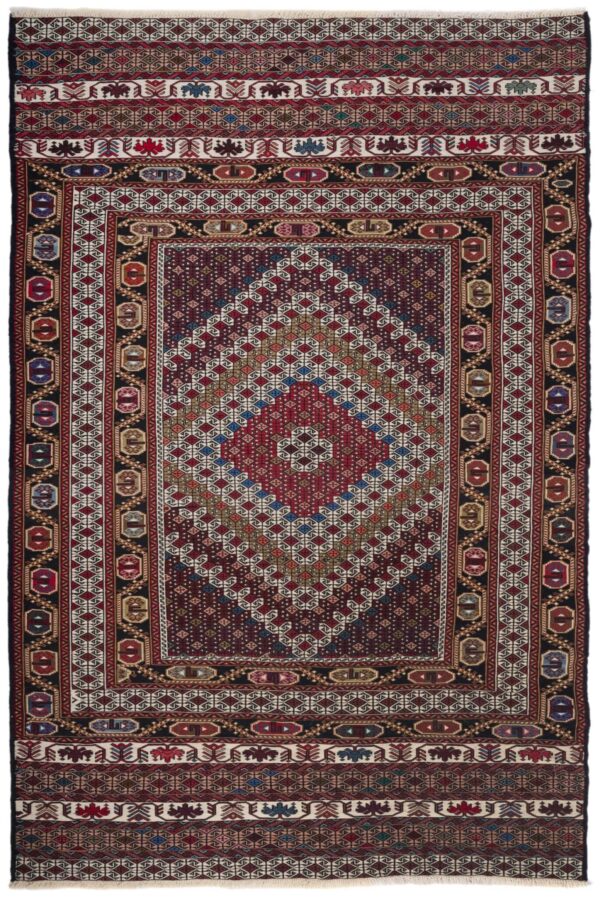 Malaki Kilim Rug 185cm x 125cm / 6'1'' x 4'1''