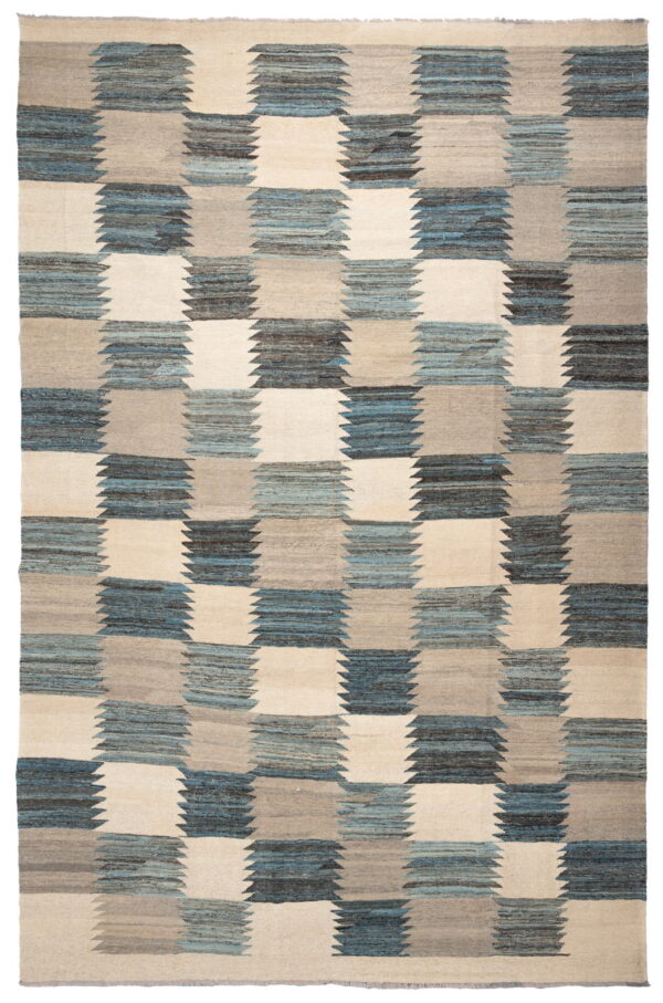 Maimana Modern Kilim Rug 345cm x 264cm / 11'4'' x 8'8''