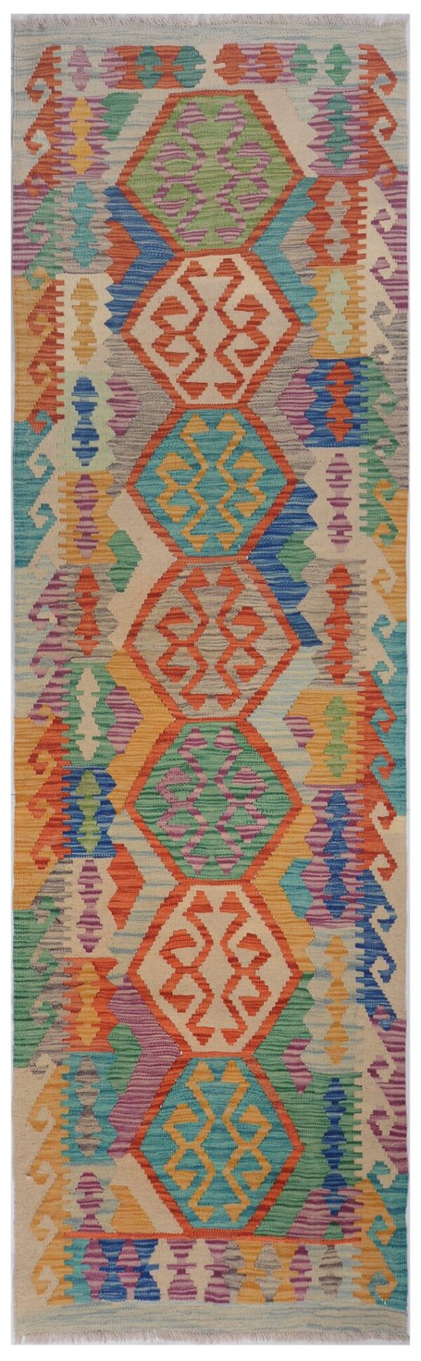 Maimana Kilim Runner 246cm x 73cm / 8'1'' x 2'5''