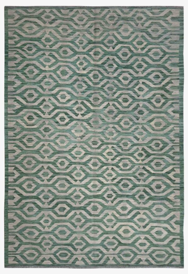 Afghan Skandi Kilim 250cm x 172cm / 8ft 3in x 5ft 8in