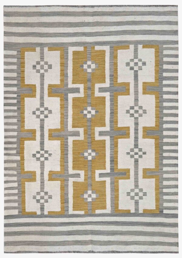 Handwoven Skandi Kilim 179cm x 126cm / 6ft x 4ft