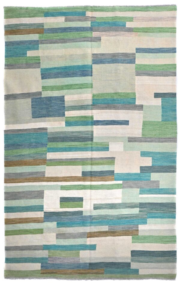 Afghan Maimana Kilim 257cm x 175cm / 8ft 5in x 5ft 9in
