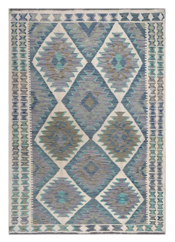 Afghan Maimana Kilim 176cm x 124cm / 5ft 9in x 4ft 1in
